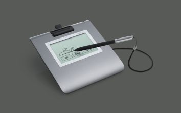 LCD Signature Tablet with monochrome display